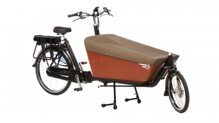 Housse de pluie Tweed pour biporteur Bakfiets.nl long