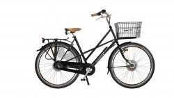 Vélo hollandais Amsterdam Air Cross Low Premium avec 24 couleurs de cadre proposées par le fabricant Azor