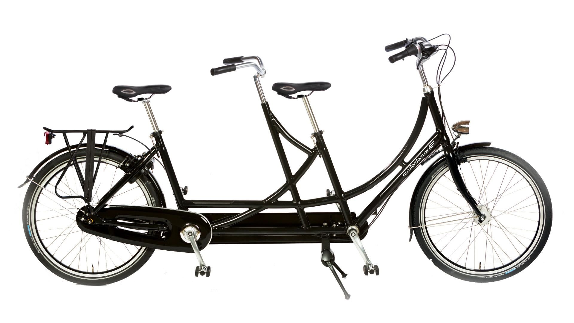 Tandem confortable 1881 avec sellerie en cuir Brooks optionnel