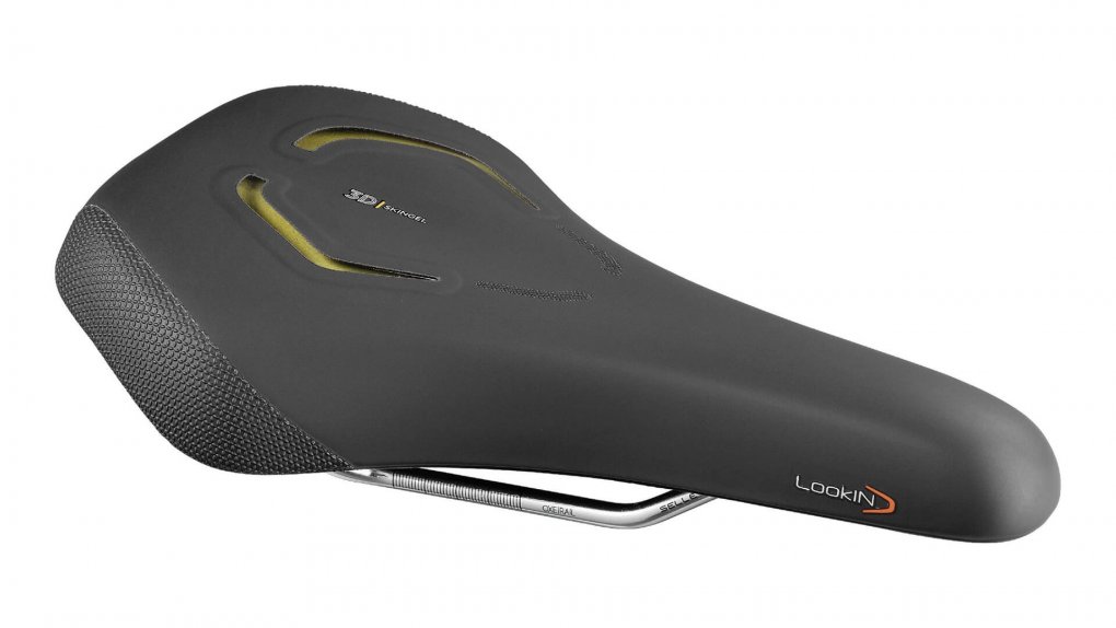 Selle Look in avec amortisseur gel pour position assise hollandaise