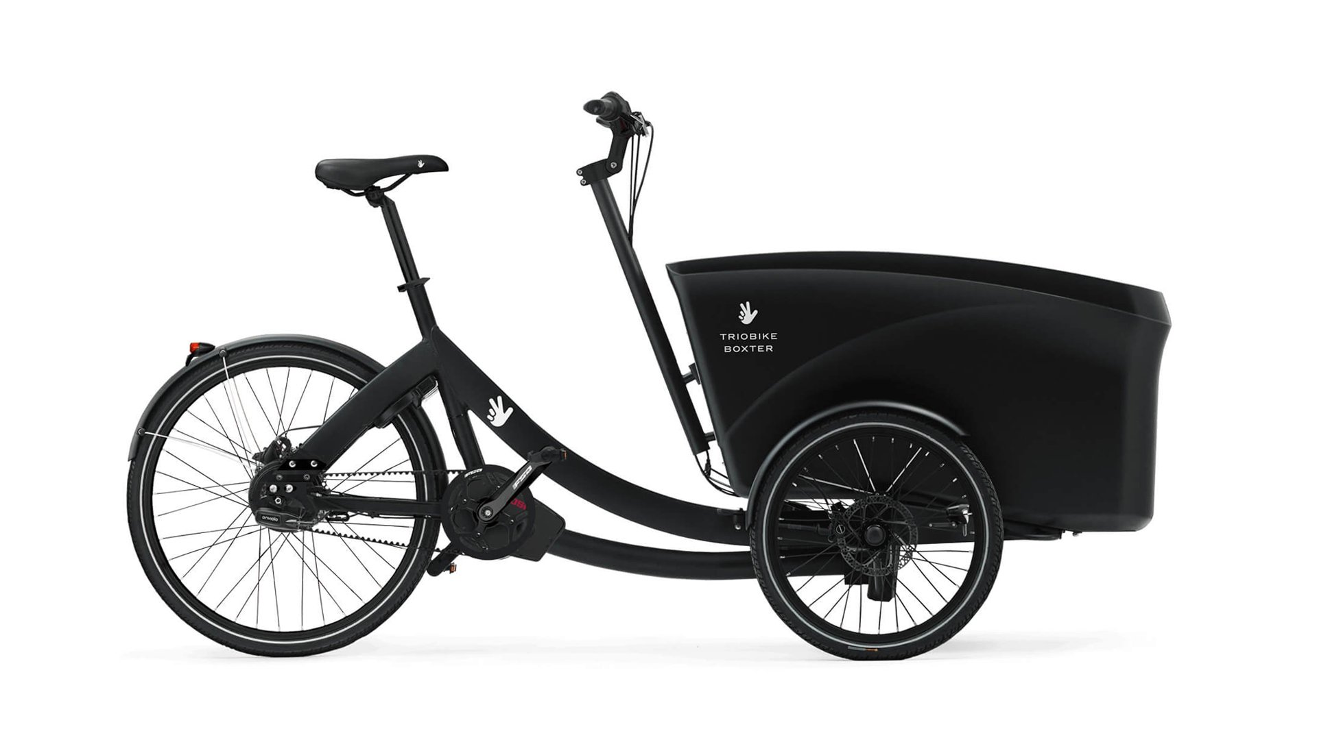 Triporteur électrique Triobike Boxter CL avec moteur pédalier