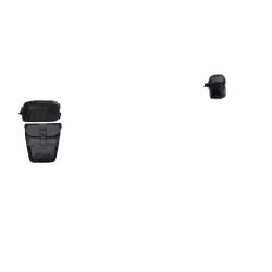 Jeu de 3 sacoches et 1 valise de voyage Ortlieb