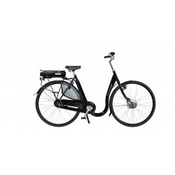 Vélo électrique City Must Premium avec cadre couleur bleu nuit