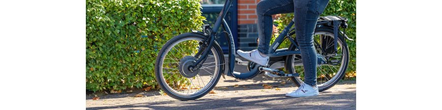 Vélo enjambement bas, prothèse hanche