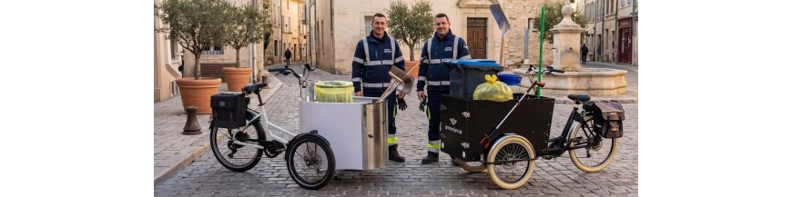 Triporteur voirie, propreté