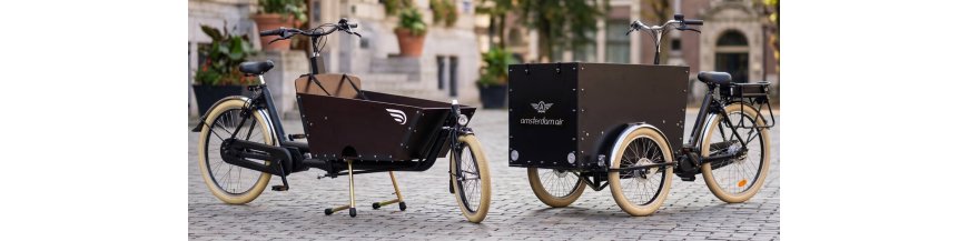 Vélo cargo Amsterdam Air | Biporteurs et triporteurs multi-usages 