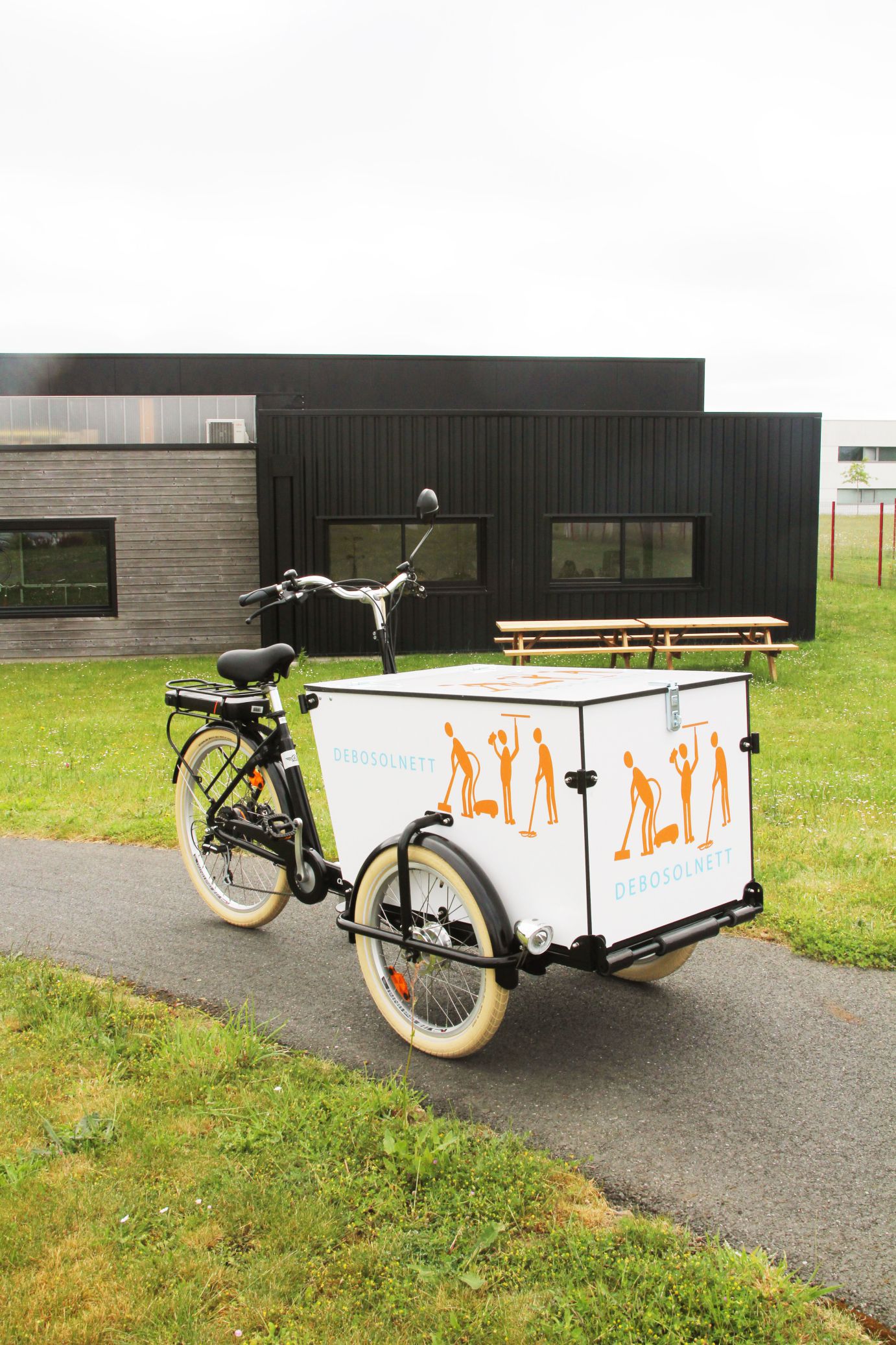 Debosolnett - Triporteur Livreur électrique Amsterdam Air Pro. 