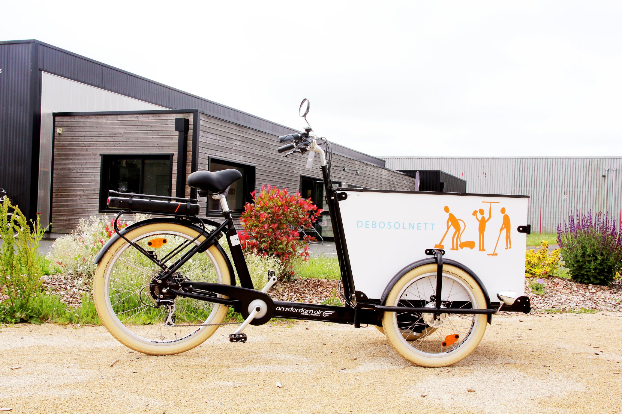 Debosolnett - Triporteur Livreur électrique Amsterdam Air Pro. 